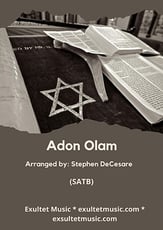 Adon Olam (SATB) SATB choral sheet music cover